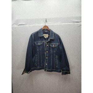 Eddie Bauer Mens Large Denim Jean Jacket